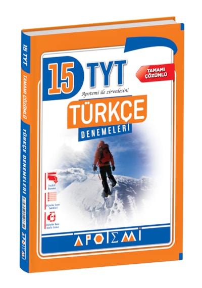 Apotemi Yayınları Tyt Türkçe 15 Deneme