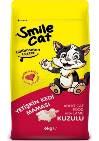 Smile Cat Kuzulu Yetişkin Kuru Mama 6 Kg