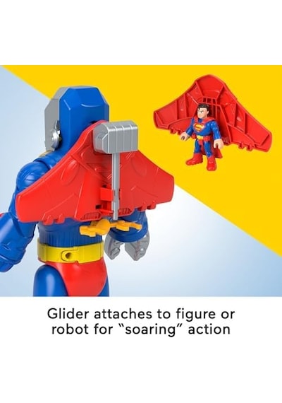 Imaginext Dc Super Superman Insider Ve Exo Kostümü Imaginext Dc Super Superman Insider Ve Exo Kostümü, Işıklı Ve Sesli Robot, 6 Parça Jct47