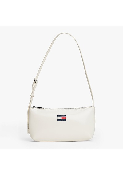 Tommy Hilfiger Kadın Beyaz Omuz Çantası Aw0aw17866-ybı Beyaz