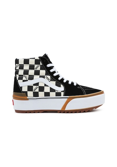 Vans Checkerboard Sk8-hı Stacked Kadın Sneaker Vn0a4btwvlv1 Vn0a4btwvlv1 Sbe Siyah-beyaz Siyah - Beyaz Vans Checkerboard Sk8-hı Stacked Kadın Sneaker Vn0a4btwvlv1 Vn0a4btwvlv1 Sbe Siyah-beyaz Siyah - Beyaz