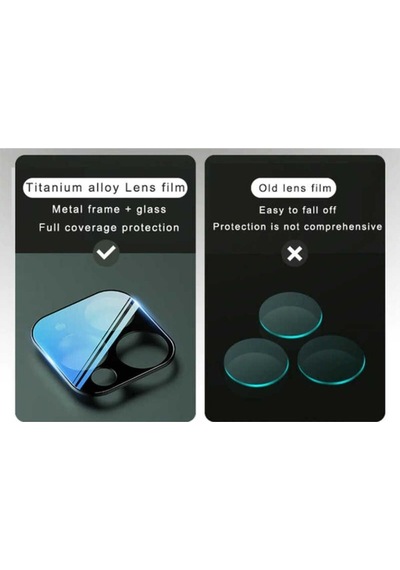 Apple Uyumlu iPhone 11 Pro Max Zore Cp-02 Metal Kamera Koruyucu Siyah
