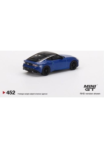 Mini Gt 452 Nissan Fairlady Z Version St 2023 Seiran Blue 1/64 Model Araba