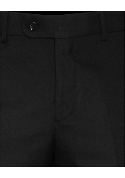 Süvari Siyah Slim Fit Düz Pantolon