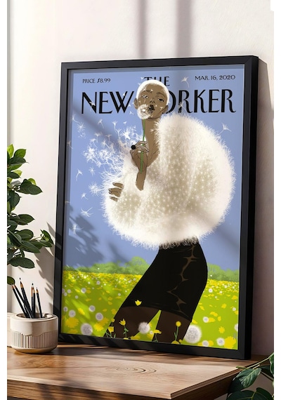 The New Yorker Çerçeveli Tablo March 16 2020