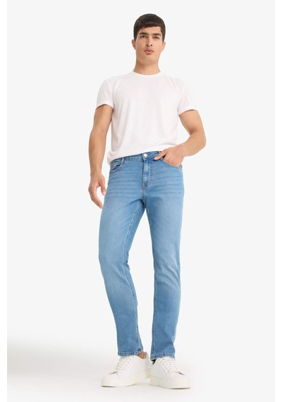 Defacto Carlo Skinny Fit Normal Bel Dar Paça Dar Paça Jean Pantolon F2889ax25aunm28 Mavi Defacto Carlo Skinny Fit Normal Bel Dar Paça Dar Paça Jean Pantolon F2889ax25aunm28 Mavi