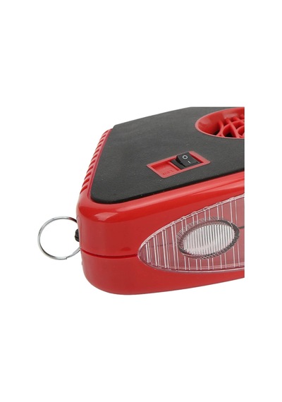 Araç İçi Isıtıcı Fan Led Işıklı Cam Buğu Çözücü Oto Isıtıcı 12v