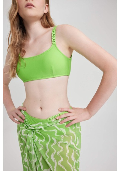 Defacto Fall in Love Regular Fit Bikini Üstü A0224AX23HSGN269 Yeşil