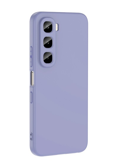Maks Technology İnfinix Hot 60i 4g Kılıf Mkst Mara Lansman Kapak - Lila