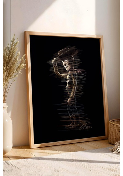 Toy Story Sheriff Woody Çerçeveli Tablo - Estetik Poster