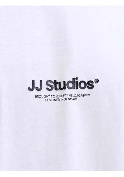Jack & Jones Soho Erkek Beyaz Atlet 12288001-w