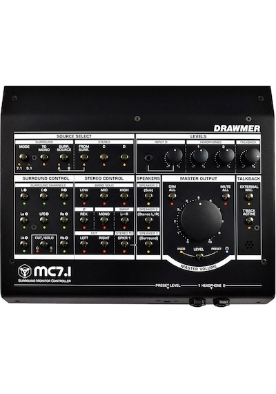 Drawmer 26 0006 Mc7.1 Surround Monitor Controller 7.1 Ve Stereo