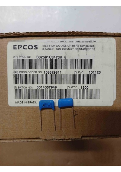 B32591c3473k8 47nf 250v Polyester Kondansatör 34 Adet