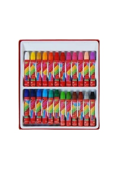 Faber-castell Faber Castel 24'lü Pastel Boya Karışık