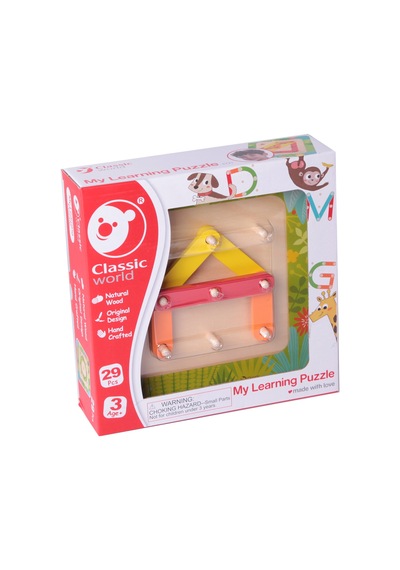 Classic World Ahşap Öğrenme Yapbozum