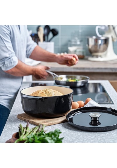 Kitchenaid Cast Iron 26 Cm/5,2 L Kapaklı Tencere, Kaliteli, Sağla Diğer