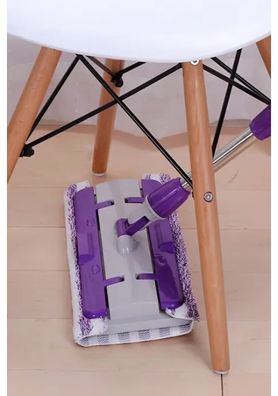 Thentech Bez Takıp Kullanılabilen Mandallı Mop Temizlik Seti Mikrofiber Bez Tak Kullan Mob Seti