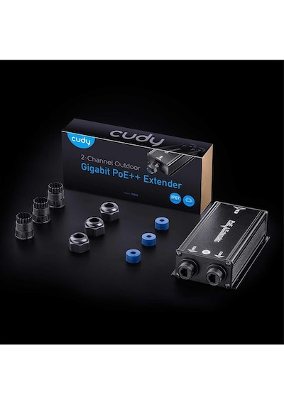 Cudy POE25 Gigabit 2poe Out 1poe In 10/100mbps 2w Metal Kasa Switch