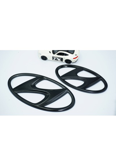Dk Tuning İ20 N Line Siyah Kaput Bagaj Logo Seti Hyundai İle Uyum
