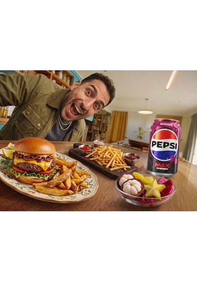 Pepsi Max Cherry No Sugar - Kiraz Ve Kola Aromalı Şekersiz Gazlı İçecek