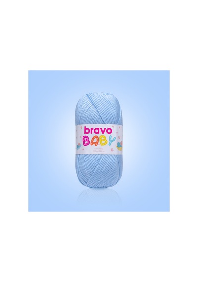 Baby Tüylenmez Anti Pilling Bebek Yünü 100 Gr 250 Metre Renk Kodu: 715 Cam Göbeği