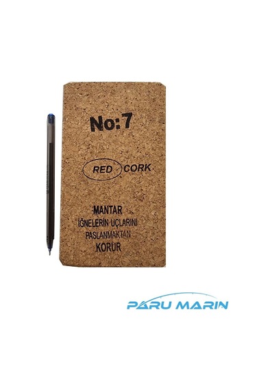No:7 Doğal Mantar Takım Sarma Mantarı 18x9x2.5 Cm