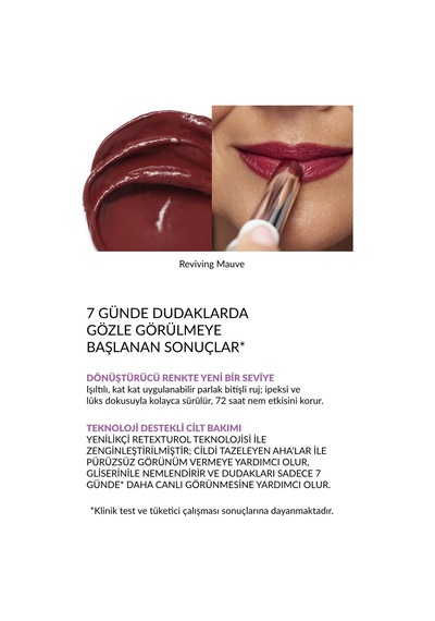 Avon Canlandırıcı Serum Ruj Reviving Mauve