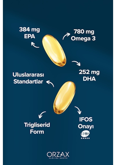 Plus Omega 3 Balık Yağı 1200 Mg 50 Kapsül