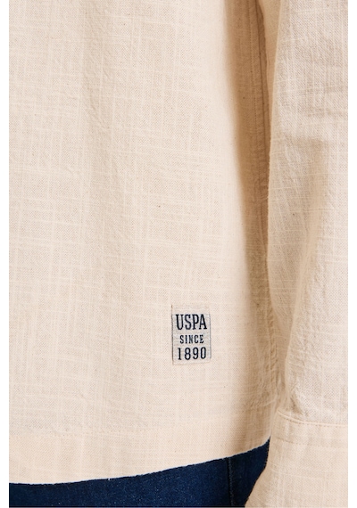 U.s. Polo Assn. Erkek Bej Gömlek Desenli 50324763-vr011