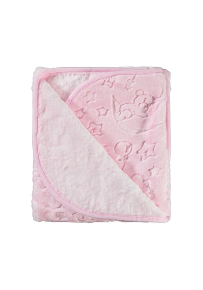 Civil Baby Dio Düz Battaniye - Pembe