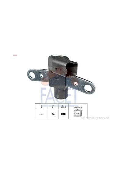 Renault Clio 2 Krank Sensoru 1.5 Dci 2002-2006 Facet 90600