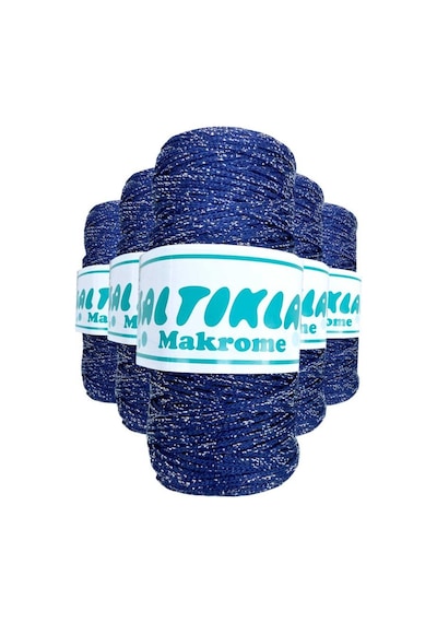 5 Adet Polyester Simli Makrome İpi SG-370