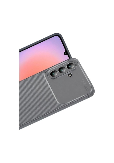 Samsung Samsung Uyumlu Galaxy A57 5g Auto Focus Karbon Kapak - Gri