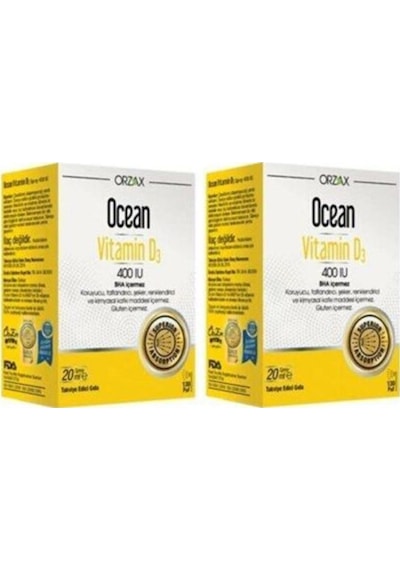 Ocean Vitamin D3 400 Iu 2li 20 Ml