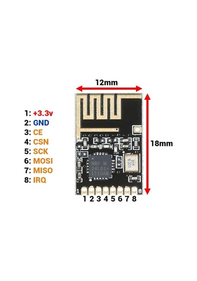 Nrf24l01 Smd Modül