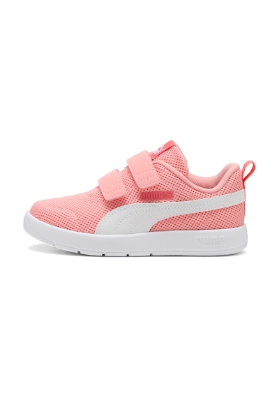 Puma Courtflex V3 Mesh Erkek Çocuk Pembe Sneaker Pembe