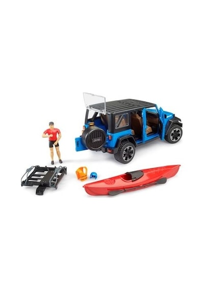 Bruder Jeep Wrangler U. Rubicon, Kano Ve Sürücü Br02529