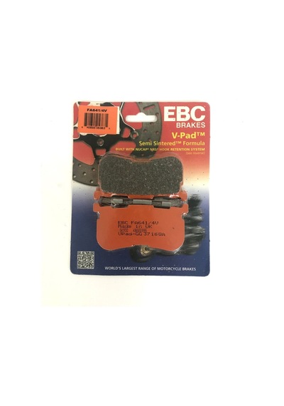Harley-Davidson Uyumlu Freewheeler Arka Fren Balatası Ebc Fa641-4V N11.34630