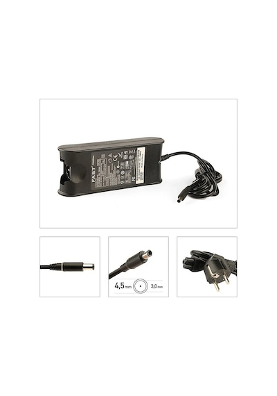 Cuadp045 19.5v 4.62a 4.5 3.0mm Dell Uyumlu Notebook Adaptör