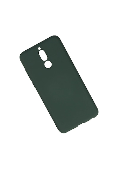 Cosmotex Newface Huawei Mate 10 Lite Kılıf Nano İçi Kadife Silikon - Koyu Yeşil