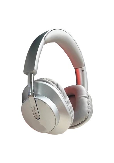 Süper Bass Wıreless Gürültü Azaltıcı Bluetooth 5.0 Kulak Üstü Bluetooh Kulaklık Gri - 663920379