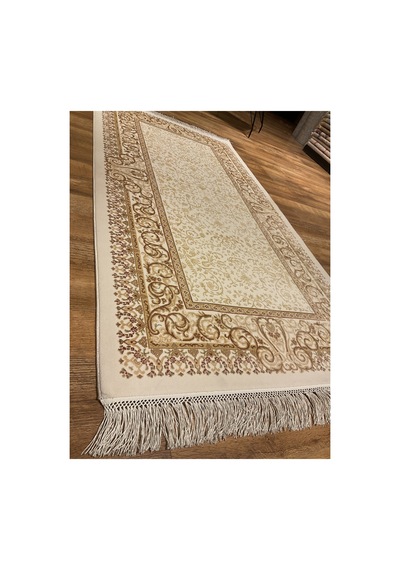 Versay 1685 Krem-kahve-bordo Halı Çok Renkli