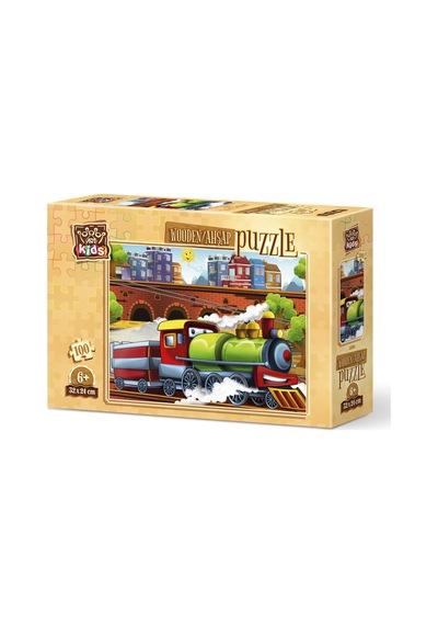 Art Kids Nereye Çufçufluyoruz 100 Parça Ahşap Puzzle