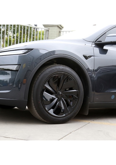 Tesla Juniper Mırage Jant Kapağı Seti 19 İnç Parlak Siyah