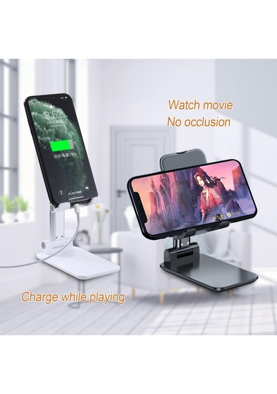 Lexroo Ht-2121 Katlanabilir Telefon Ve Tablet Standı Ayarlanabilir Taşınabilir Elektronik Cihaz