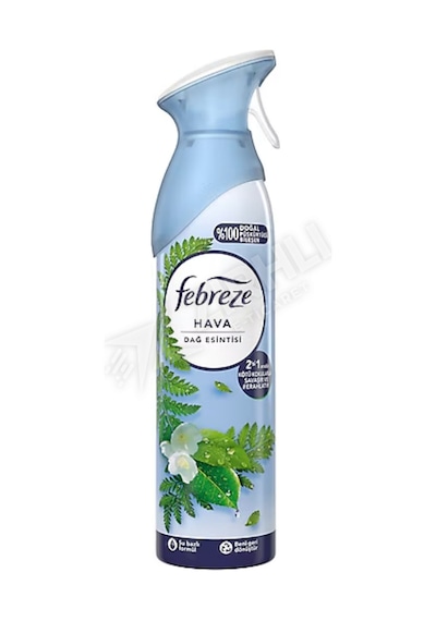 3 Adet Febreze Aerosol Dağ Esintisi 185 Ml Diğer