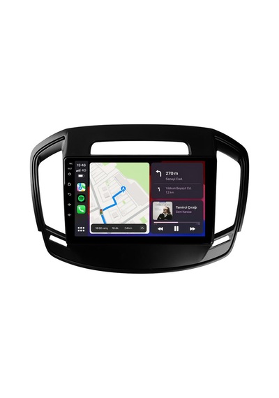 Opel Insignia 2013-2017 Android Multimedya Carplay Android Auto Navigasyon Kameralı 6gb Ram 64gb 9"