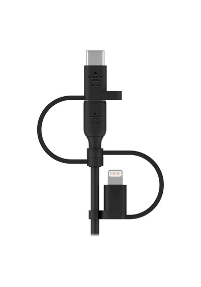 Belkin Evrensel Kablo 3'ü 1 Arada Usb-c, Lightning, Micro-usb Şa
