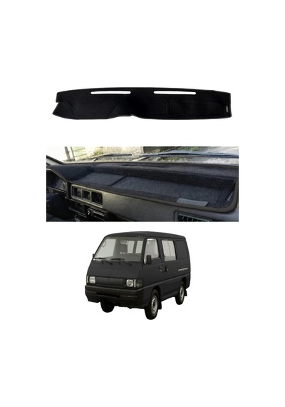 Mitsubishi - L300 1986-1993 Uyumlu Torpido Koruma Kılıfı - Siyah Şeritli