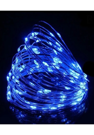 10 Metre Peri Led Yüksek Kaliteli 3 Fonksiyonlu Animasyonlu Led Işık - Mavi